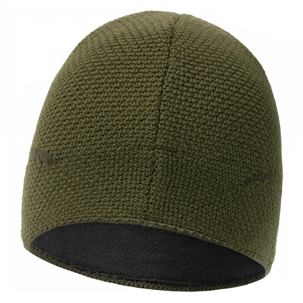 Шапка Blaser Active Outfits Pearl Beanie One size Темно-зелена Фото 3